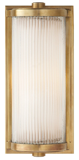 Dresser Short vägglampa antik mässing Dresser Short vägglampa antik mässing