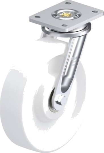 Blickle 48173 Lo-Spo 250K Hjul, Hjuldiameter 250 Mm, Bæreevne (Maks.) 1200 Kg, 1 Stk