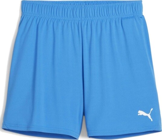PUMA Shorts Håndball teamGOAL Electric Blue Lemonade/Hvit Kvinner størrelse Large