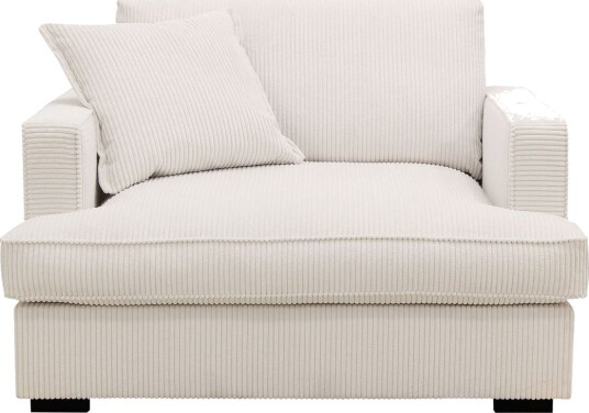 Rossita lyx Ekstra dyp Lenestol Offwhite Manchester