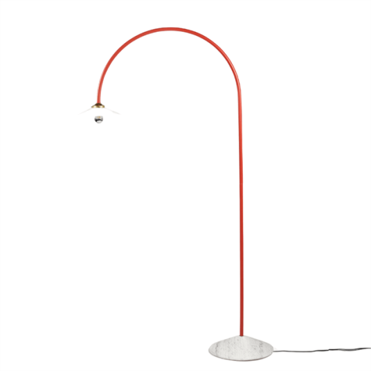 Valerie Object Stående Lampe N1 Gulvlampe Rød/ Marmor Valerie Object Stående Lampe N1 Gulvlampe Rød/ Marmor