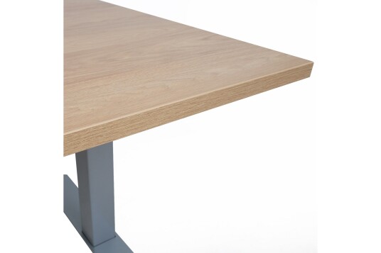 Skrivebord Cogito 1 140 cm Hev og Senkbart Tre/Natur