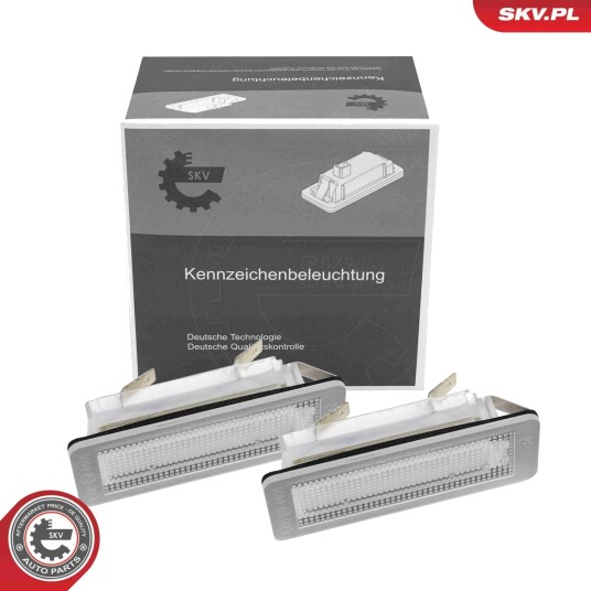 Nummerskiltlys ESEN SKV 72SKV557