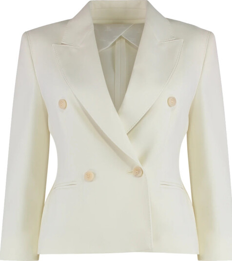 Max Mara Dame Jakker Hvit M,