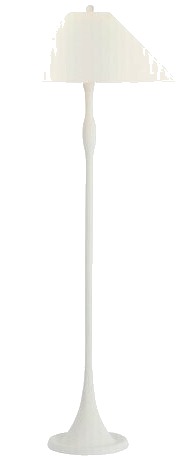 Romero Floor Lamp White/Linen