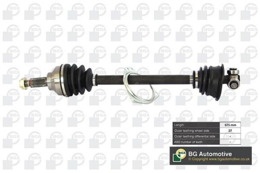 Bga Drivaksel BGA DS7319L
