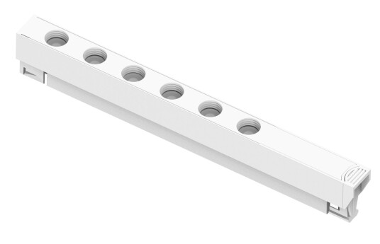 Microline Gamma lyslist 7,4W 2700 kelvin 24V RA90 Dimbar Hvit Microline Gamma lyslist 7,4W 2700 kelvin 24V RA90 Dimbar Hvit