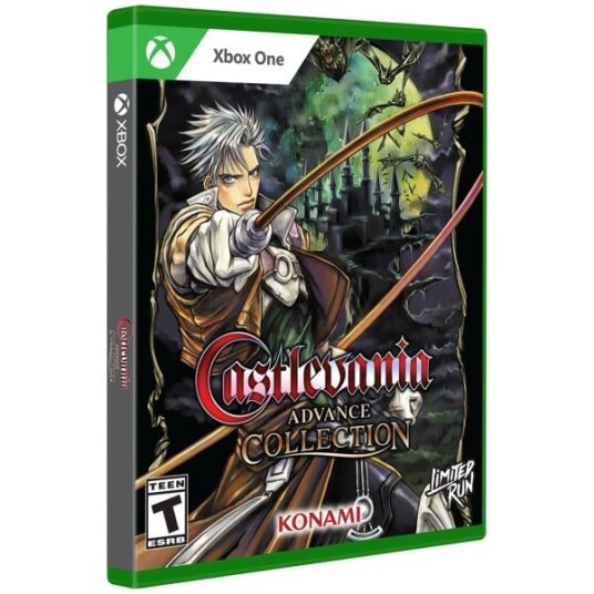 Castlevania Advance Collection Circle of the Moon Cover Limited Run Games Xbox One Castlevania Advance Collection Circle of the Moon Cover Limited Run Games Xbox One