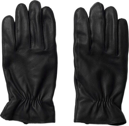 Selected Slmlogan Leather Glove BLACK L/XL