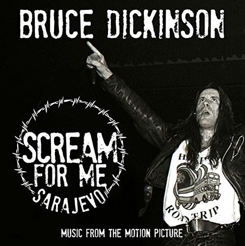 Bruce Dickinson (Iron Maiden)  Scream For Me Sarajevo  Music From The Motion Picture  LP/Vinyl