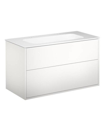 Gustavsberg Artic møbelpakke 100x47 cm hvit/hvit Gustavsberg Artic møbelpakke 100x47 cm hvit/hvit