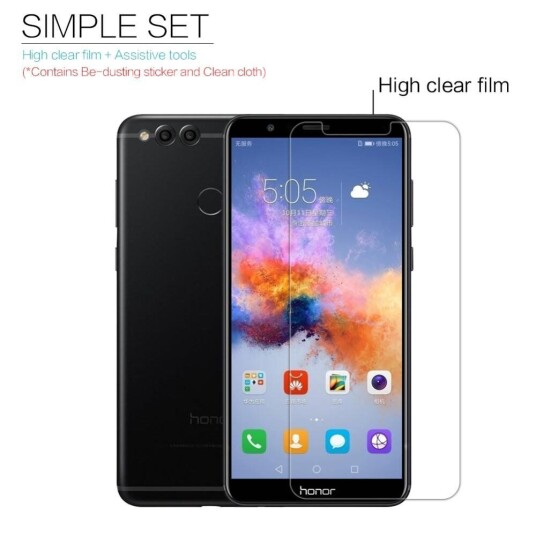 INCOVER Huawei Honor 7X High Level Crystal Fleksibel Skjermbeskytter