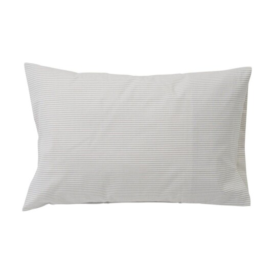 Lexington Icons Baby Pin Point putetrekk 35x55 cm Grey-Hvit