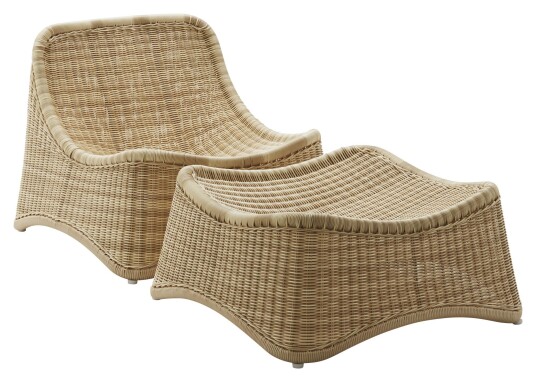 Sika-Design - ICONS Chill Loungestol - Natur Sika-Design - ICONS Chill Loungestol - Natur