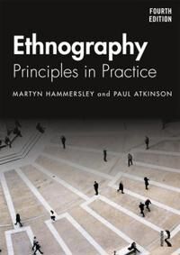 Ethnography Av Martyn (The Open University Uk) Hammersley, Paul (Cardiff University) Atkinson