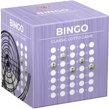Tactic Klassisk Bingo med Metallkurv - Brettspill for Familieunderholdning Tactic Klassisk Bingo med Metallkurv - Brettspill for Familieunderholdning