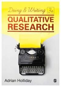 Doing & Writing Qualitative Research Av Adrian Holliday