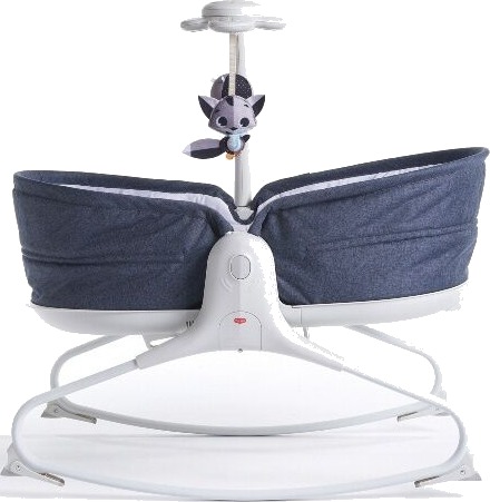 Tiny Love, 3-In-1 Rocker Napper, Vippestol - Blå Jeans Tiny Love, 3-In-1 Rocker Napper, Vippestol - Blå Jeans