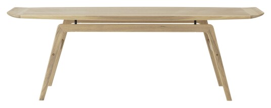 Warm Nordic SURFBOARD Sofabord Hvitoljet Eik