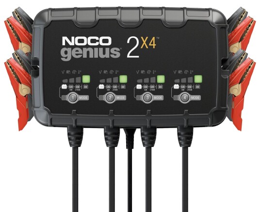 Genius 4x2 Batteriladdare
