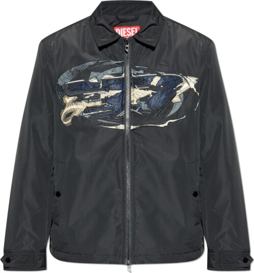 Diesel Herre Jakker Svart S,