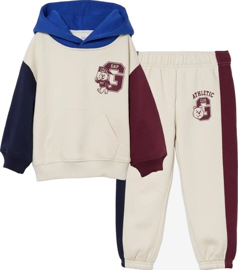 GAP Varsity Logo Fleece Set From The Gap Collection CHINO 98
