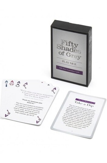 Fifty Shades of Grey Talk Dirty Inspiration Cards