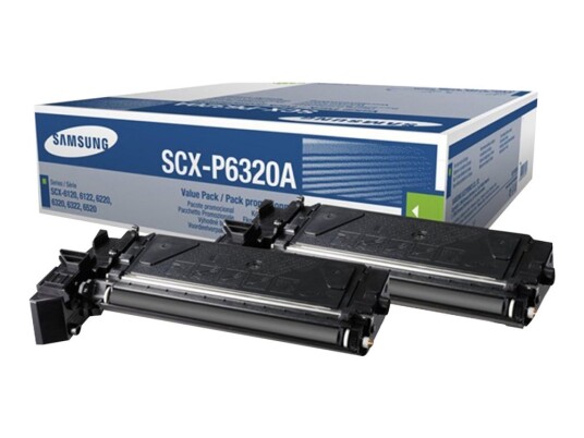 Samsung Scx-P6320a - 2-Pack - Svart - Original - Tonerpatron Sv496a - For Samsung Scx-6220 Scx-6320F Scx-6322Dng Scx-6345N Samsung Scx-P6320a - 2-Pack - Svart - Original - Tonerpatron Sv496a - For Samsung Scx-6220 Scx-6320F Scx-6322Dng Scx-6345N