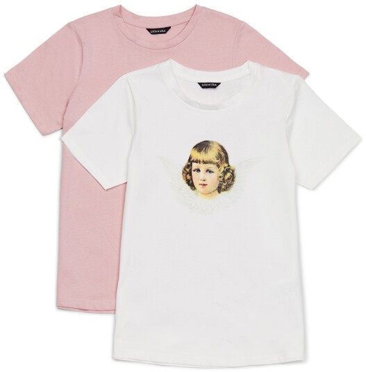 Luca & Lola Angel Topp 2-pack White 86-92 Luca & Lola Angel Topp 2-pack White 86-92