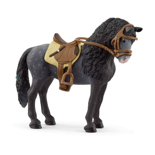 Schleich Pura Raza Espanola Hestefigur med Sadel - 5+ År