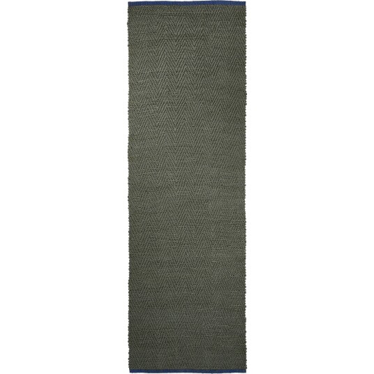 Mette Ditmer Notes Teppe 80x245 cm Olivengrønn Mette Ditmer Notes Teppe 80x245 cm Olivengrønn
