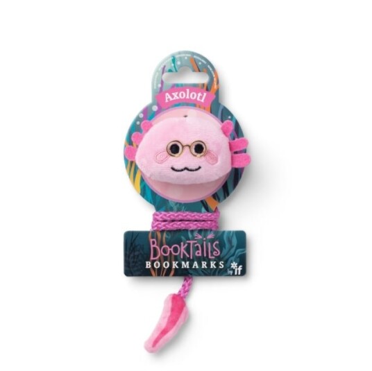 Book Tails Bookmark Axolotl