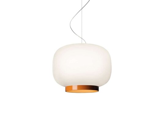 Foscarini - Chouchin 1 LED Pendel Dimmbar 10m White/Orange