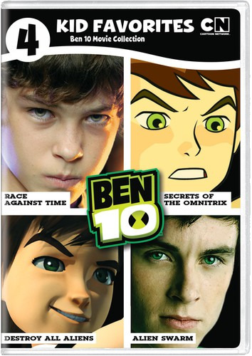4 Kid Favorites: Ben 10 Movies DVD