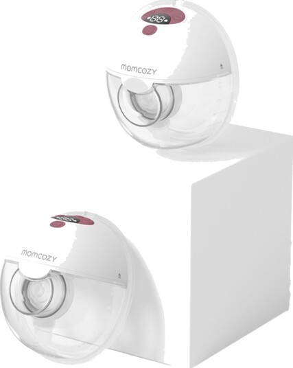 Momcozy M5 Red Double Packs Wearable Breast Pump Red White ONE SIZE Momcozy M5 Red Double Packs Wearable Breast Pump Red White ONE SIZE