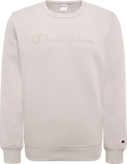 Champion Crewneck Sweatshirt   Cream   XS