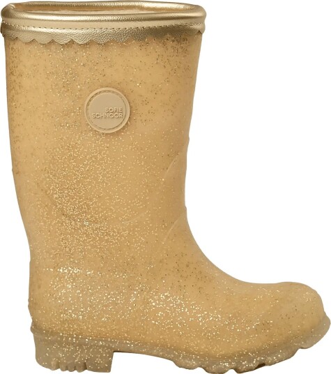 Sofie Schnoor Young Jessicask Rubber Boot W. Lining - CHAMPAGNE - 29
