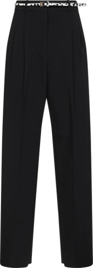Max Mara Studio Dame Bukser Svart S, Max Mara Studio Dame Bukser Svart S,