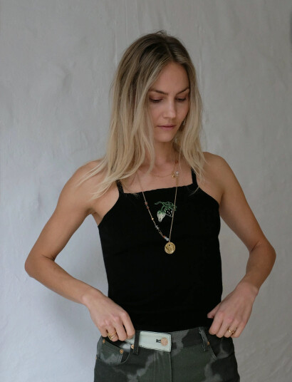 Helmstedt Andrea Strap Top - Black - XL
