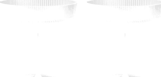 Ferm Living Ripple champagneglass coupe 2pk frostet