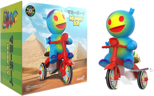 Super Cycles Mummy Boy Blue with Red Trike