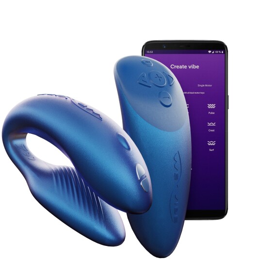 We-Vibe App- og Fjernstyrt Parvibrator     - Mørke blå