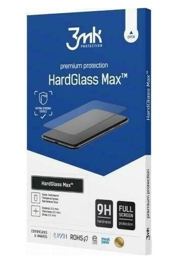 3Mk 3Mk Hardglass Max Xiaomi 12 Pro/13 Pro Svart/Svart, Fullskjermglass