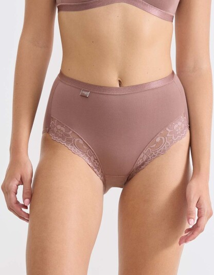 Sloggi Truser 2P Romance Maxi Mørkrosa 52 Dame Sloggi Truser 2P Romance Maxi Mørkrosa 52 Dame