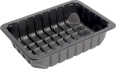 Bakke P2190 43S 810 Ml 191X144x43 Mm Pp Sort,496 Stk/Krt