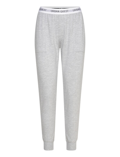 URBAN QUEST Women Bamboo Sweatpants   Grey   L