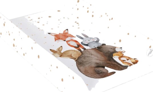 Ceba Stellematte med Kantene Forest Friends