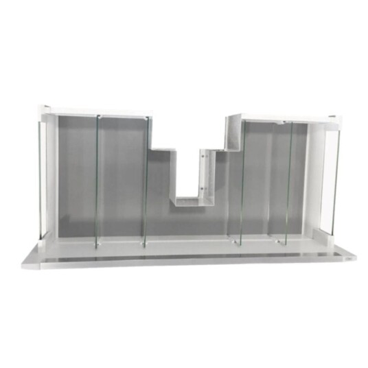 Linn Bad Skuffeinndeling Glass Nedre Skuff Smal