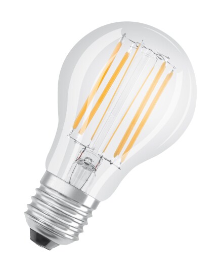 Osram LED-lyspære Standard 9W/827 (75W) filament clear dimmable E27