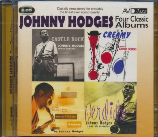 Johnny Hodges  Four Classic Albums (Castle Rock / In A Mellow Tone / Perdido / Creamy)  CD